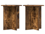 Plant Stand 2 pcs Smoked Oak 40 x 60 cm Engineered Wood 899713