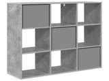 Sideboard with Drawer Concrete Grey 102 x 31 x 99.5 cm 8000495