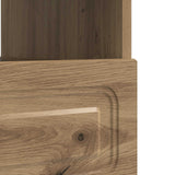 LED TV Cabinet Artisan Oak Engineered Wood 897874