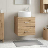 Wall-Mounted Sink Vanity Artisan Oak 49.5 x 44.5 x 66 cm 890317