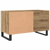 Record Cabinet Artisan Oak 84.5x38x48 cm Engineered Wood 857245