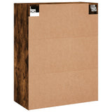 Wall Mounted Cabinets 2 pcs Smoked Oak Engineered Wood 3197958