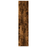 Highboard Smoked Oak 70x41x185 cm Engineered Wood 3281691
