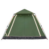 Camping Tent Dome 5-Person Green Quick Release 4004146