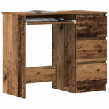 Desk Old Wood 90x45x76 cm Engineered Wood 861142