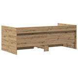 Daybed with Headboard Artisan Oak 75 x 190 cm Engineered Wood 3334006