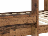 Bunk Bed for Kids Old Wood 90 x 190 cm Engineered Wood 3410537
