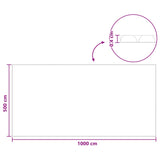 Solar Pool Cover Heavy Quality 1000 x 500 cm 200 m Square PE 42034539