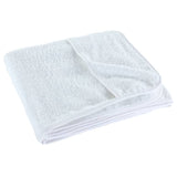 Beach Towels 4 pcs White 60x135 cm Fabric 400 GSM 3157050