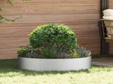 Planter Ring 5 pcs Silver 80 x 80 x 20 cm Galvanised Steel 873631