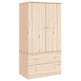 Wardrobe ALTA 90x55x170 cm Solid Wood Pine 353929