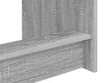 Bed Desk Grey Sonoma Engineered Wood 100 x 45 x 75 cm 893736