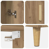 Highboard Artisan Oak 69.5 x 32.5 x 180 cm Engineered Wood 3415835