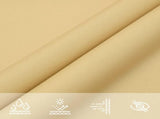 Sun Shade Sail Sand 4.5x3 m 100% Polyester Oxford 4000571