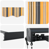 Awning Multicolour 300 x 250 x 165 cm Polyester and Aluminium 3330030