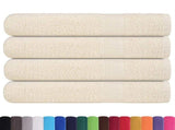 Sauna Towels "FROGN" 4 pcs Cream 80x200 cm 360 gsm 137008