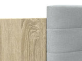 Bed Frame Sonoma oak Engineered wood, Plywood Double Bed Frame 3210012