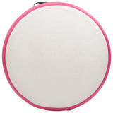 Inflatable Gymnastic Mat with Pump 100x100x20 cm PVC Pink 92709