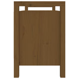 Hall Bench Honey Brown 110x40x60 cm Solid Wood Pine 821792