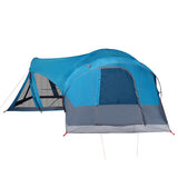 Family Tent Tipi 8-Person Blue Waterproof 94738
