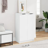 Shoe Cabinet White 59x35x100.5 cm Engineered Wood 811439