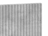 Wall-Mounted Headboard HOORN Concrete Grey Engineered Wood 897388