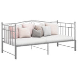Sofa Bed Frame Grey Powder-coated metal 206.5 x 185 x 89.5 cm 324784