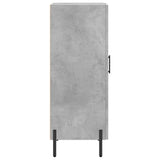 Sideboard Concrete Grey 34.5x34x90 cm Engineered Wood 830456