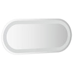 LED Bathroom Mirror 70x30 cm Oval 353284
