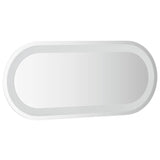 LED Bathroom Mirror 70x30 cm Oval 353284