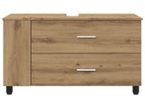 Bathroom Vanity Unit Artisan Oak 80 x 35 x 60 cm 889394