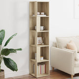 Corner Cabinet Sonoma Oak 33x33x164.5 cm Engineered Wood 809047