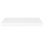 ZNTS Floating Wall Shelves 4 pcs White 60x23.5x3.8 cm MDF 323813