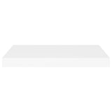 ZNTS Floating Wall Shelves 4 pcs White 60x23.5x3.8 cm MDF 323813