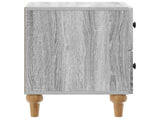 Bedside Cabinet Grey Sonoma 43 x 34.5 x 48 cm Engineered Wood 894077