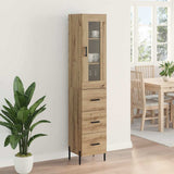 Highboard Artisan Oak 34.5 x 34 x 180 cm Engineered Wood 3416017