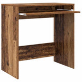 Desk with Drawer Old Wood 77.5 x 43 x 79 cm Engineered Wood 869520