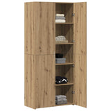 Highboard 2 pcs Artisan Oak 80 x 42 x 185 cm 3365595