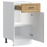 Kitchen Base Cabinet Porto Artisan Oak Engineered Wood 853956