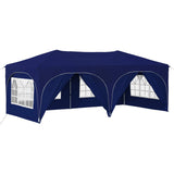 Pop-up Party Tent 575 x 288 x 245 cm Blue Oxford Fabric 42019901