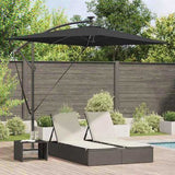 Umbrella Black 294 x 200 x 270 cm Polyester and Aluminium 42003395