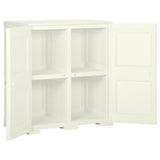 Plastic Cabinet 79x43x85.5 cm Wood Design Vanilla Ice 340595