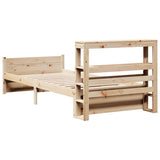 Bed Frame with Headboard without Mattress 90x200 cm 3306015