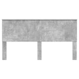 Headboard with Headboard Concrete Grey 180 cm Engineered wood 887729