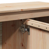TV Cabinet 103x36.5x52 cm Solid Wood Pine 814589