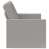 2 Seater Sofa Cloud Grey 130 x 81 x 82 cm Fabric 42041053