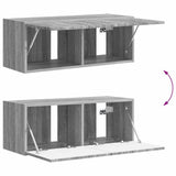 TV Wall Cabinet Grey Sonoma 78.5 x 31 x 29.5 cm Engineered Wood 892221