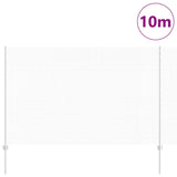 Welded Wire Fence with Posts 10 x 1.5 m Galvanised Steel Silver 3336340