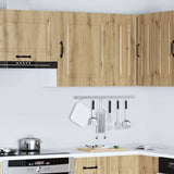 Kitchen Wall Cabinet Kalmar Artisan Oak Engineered Wood 853575