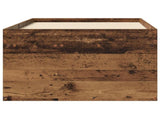 Bed Frame with Storage Old Wood 80 x 200 cm Engineered Wood 3429496